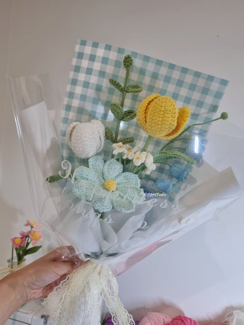 Blue style bouquet (no.2)