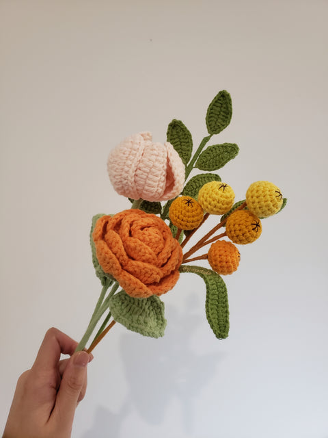 Yellow/Orange Style bouquet (No.5)