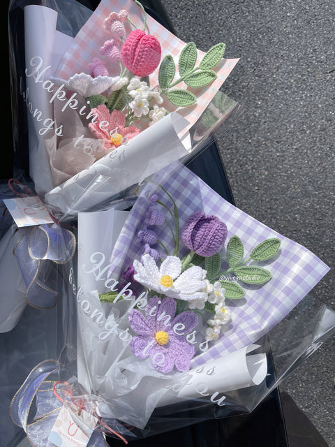 Purple/Pink Style bouquet (No.5)