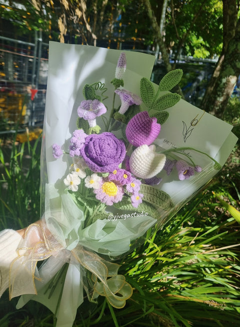 Purple style bouquet (2)