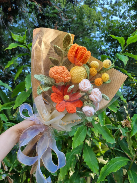 Yellow/Orange Style bouquet (No.5)