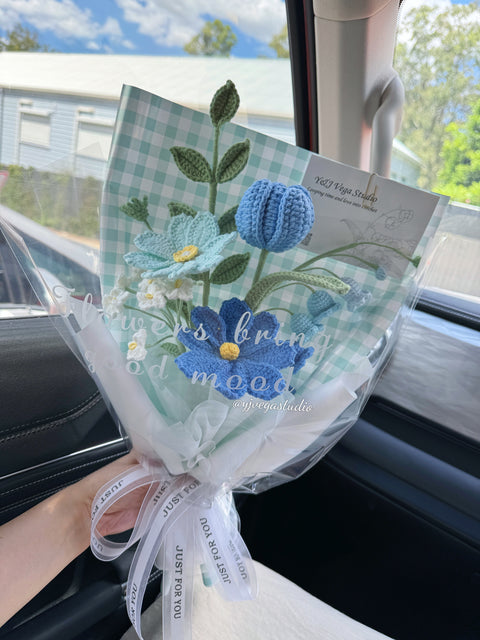 Blue style bouquet (no.2)