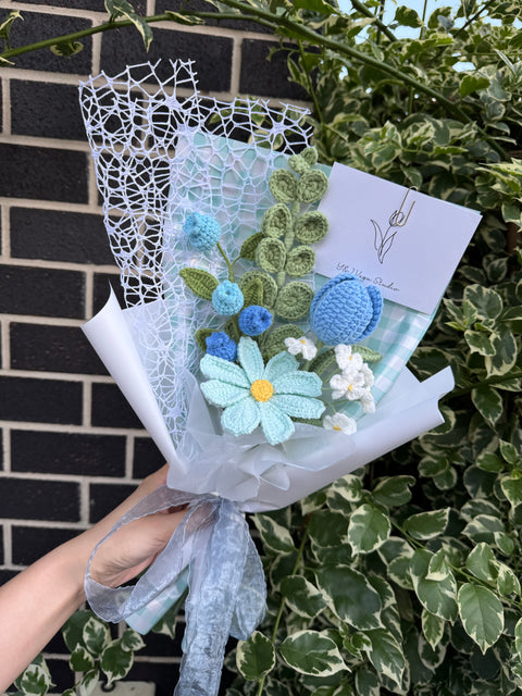 Blue style bouquet (no.1)