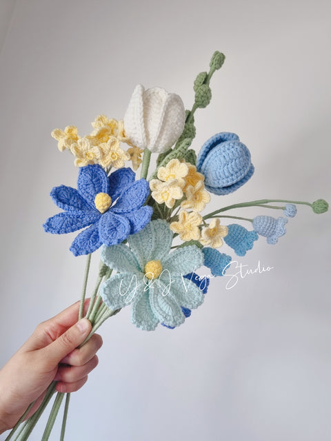 Blue style bouquet (no.2)