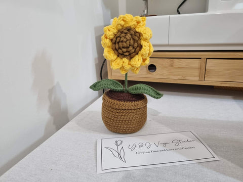 Sunflower in Pot (Decoration)