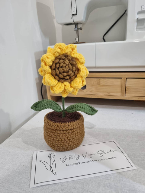 Sunflower in Pot (Decoration)